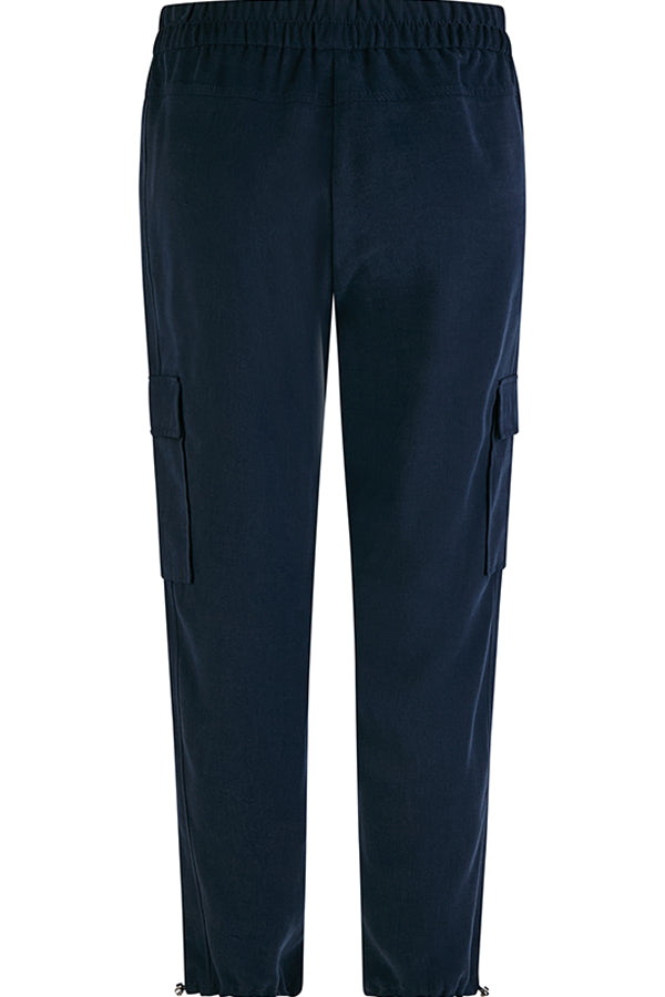 DRAWSTRING CARGO TROUSERS