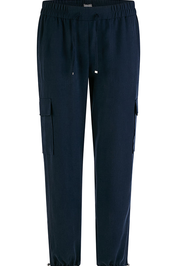DRAWSTRING CARGO TROUSERS