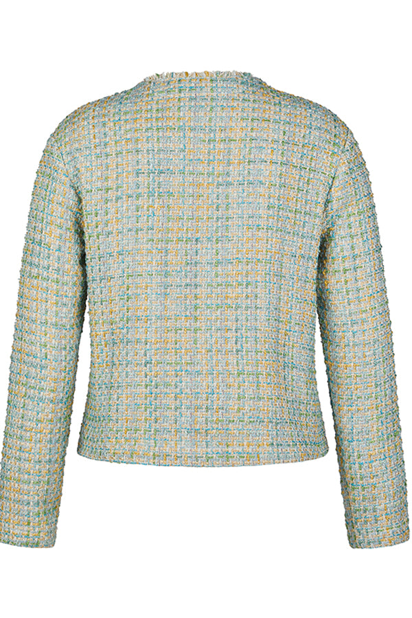 EMERALD BOUCLE JACKET