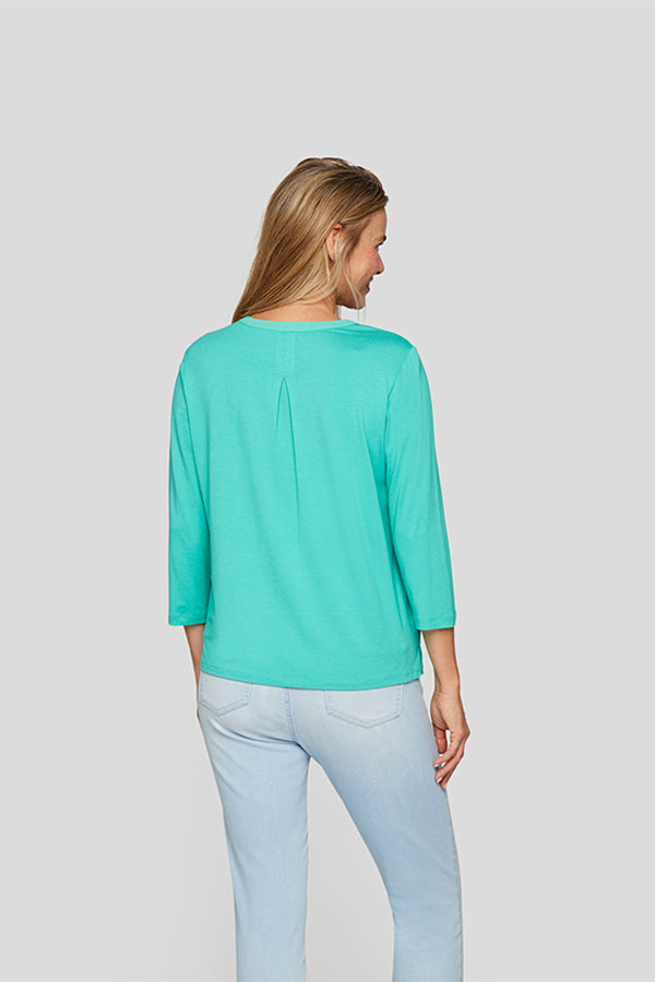 EMERALD STUDDED T-SHIRT