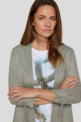 THYME SHIMMERY LOOSE CARDIGAN