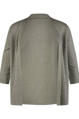 THYME SHIMMERY LOOSE CARDIGAN