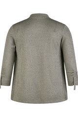 THYME SHIMMERY LOOSE CARDIGAN