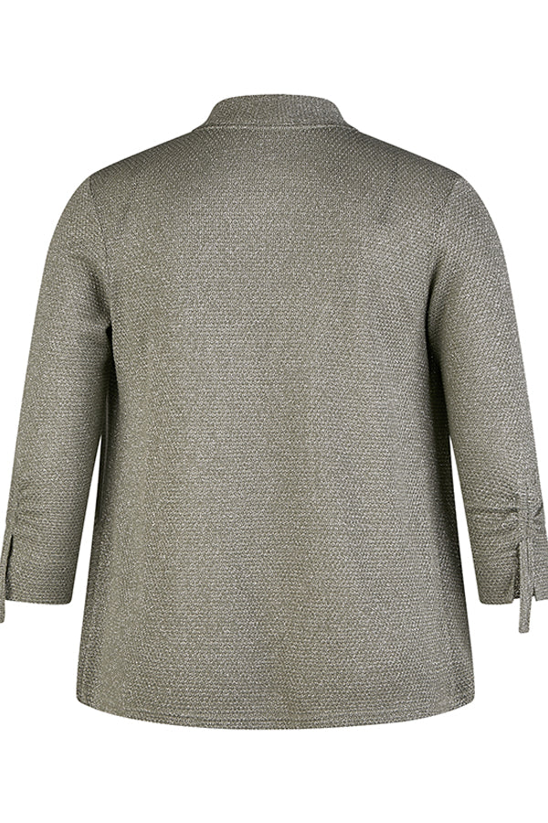 THYME SHIMMERY LOOSE CARDIGAN