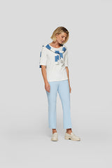 RHINESTONE BASIC T-SHIRT