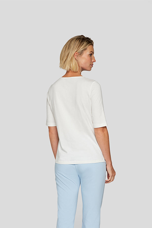 RHINESTONE BASIC T-SHIRT