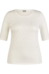 RHINESTONE BASIC T-SHIRT