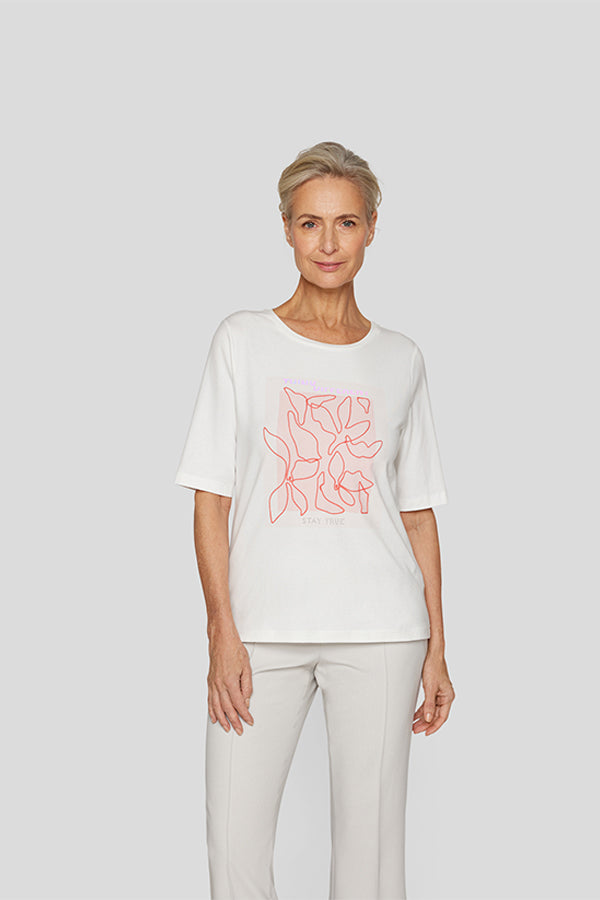 STAY TRUE RHINESTONE T-SHIRT