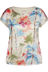 PALM TREE PRINT T-SHIRT