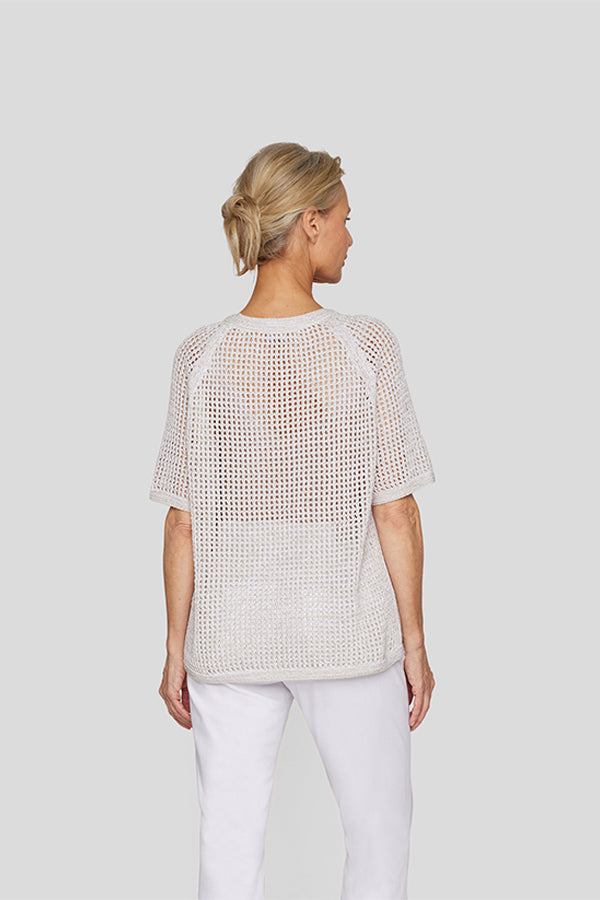 AIRY MESH SWEATER