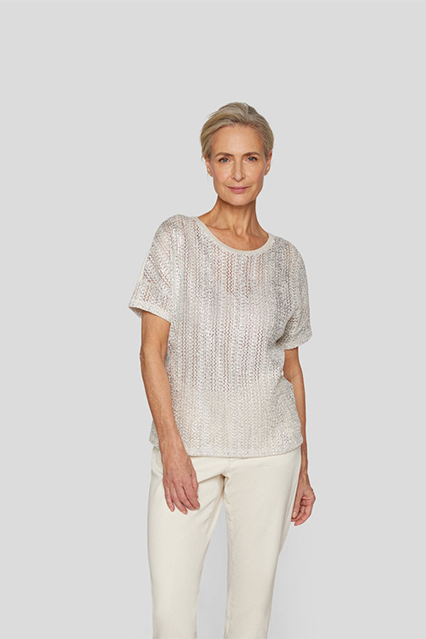 SHINY EFFECT T-SHIRT