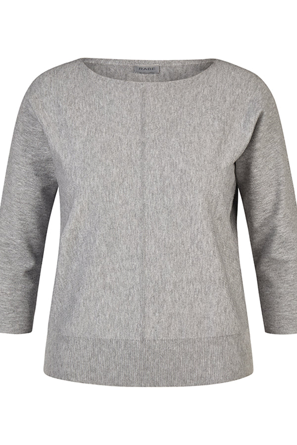 GREY THREE QUARTER SLEEVE SHIRT