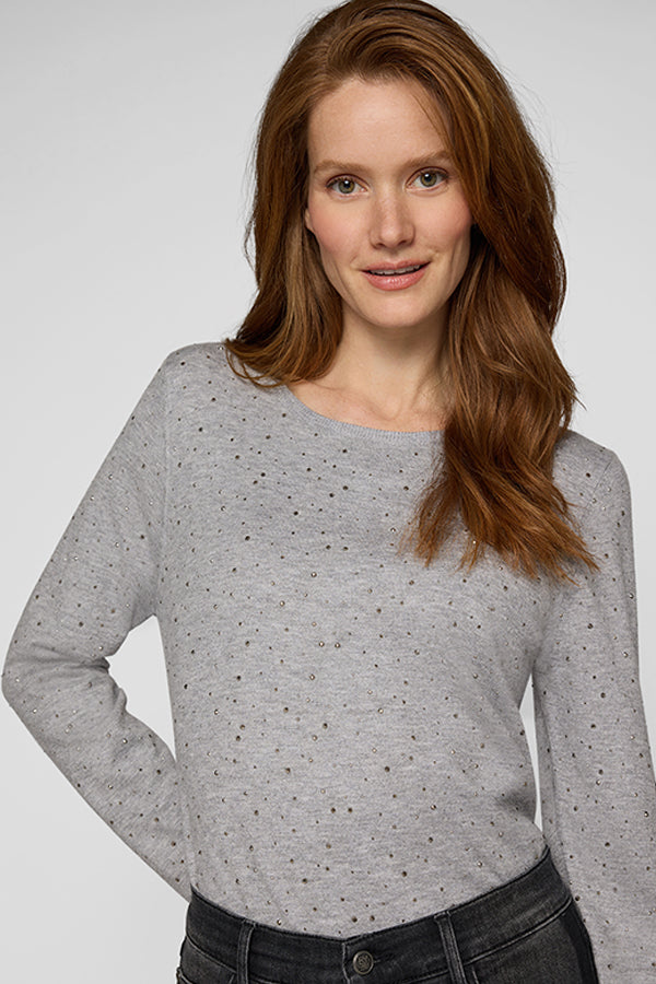 GREY SOLID LONG SLEEVE SHIRT