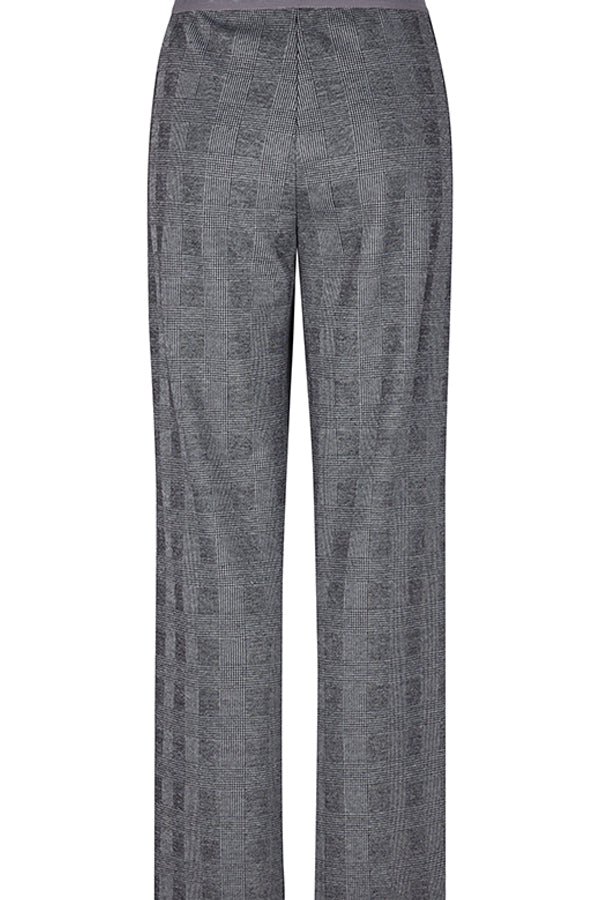 GREY CLASSIC STRAIGHT LEG TROUSERS