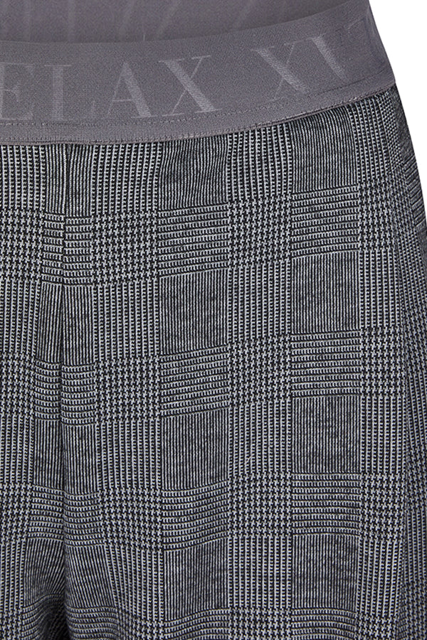 GREY CLASSIC STRAIGHT LEG TROUSERS