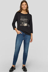 BLACK GRAPHIC SHIRT