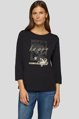 BLACK GRAPHIC SHIRT