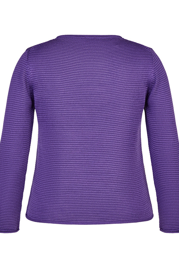 PURPLE SOLID LONG SLEEVE SHIRT