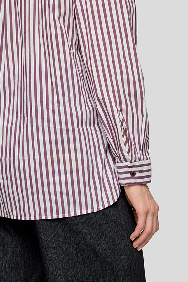 PURPLE BUTTON UP SHIRT