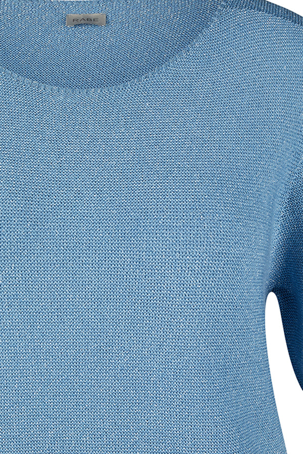 BLUE SOLID SHORT SLEEVED SHIRT