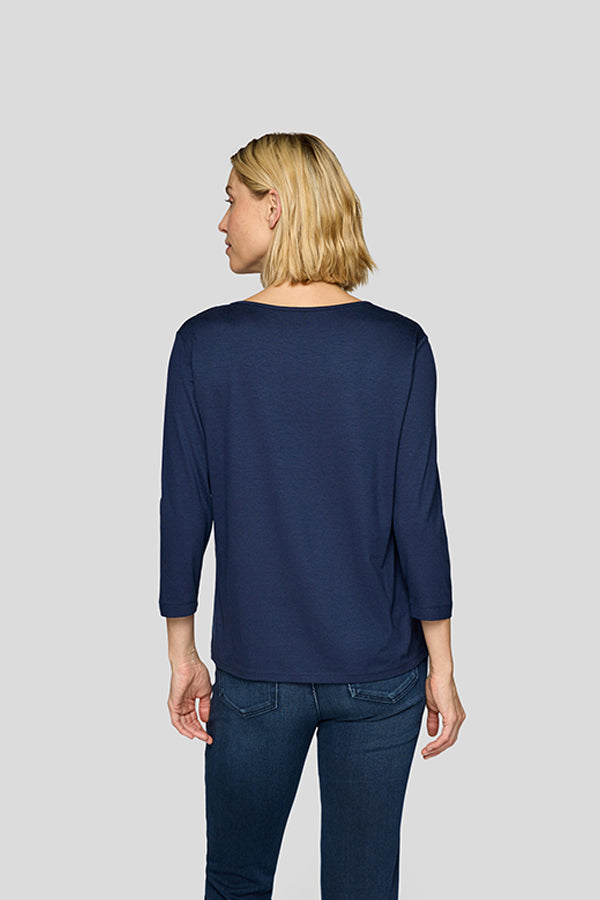 BLUE SLEEVE SHIRT