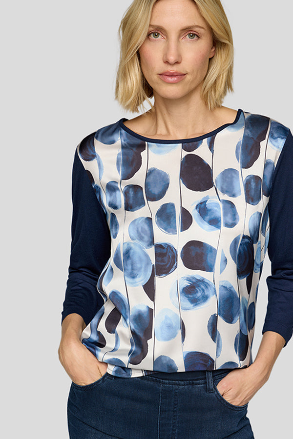 BLUE SLEEVE SHIRT