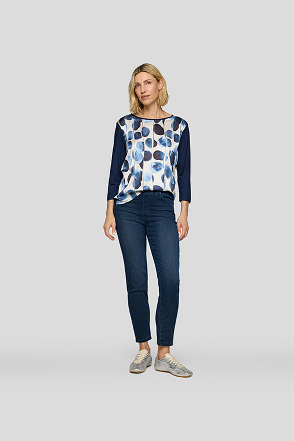 BLUE SLEEVE SHIRT