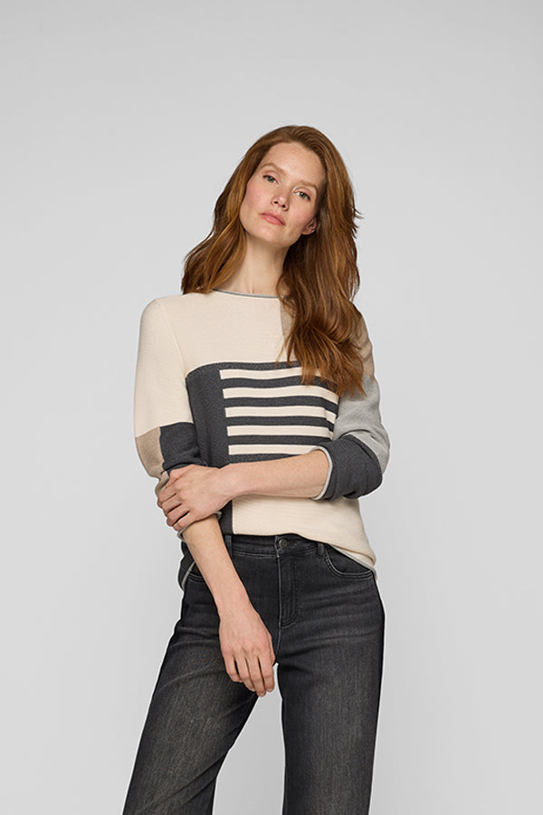 PATCHWORK LONG SLEEVE SHIRT