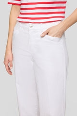 WIDE-LEG COTTON TROUSERS