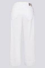 WIDE-LEG COTTON TROUSERS