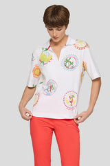 ILLUSTRATED PRINT SHORT SLEEVE SHIRT