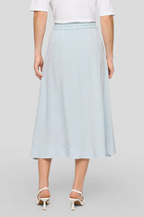 DRAWSTRING MIDI SKIRT
