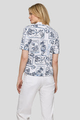 ALL-OVER PRINT POLO SHIRT