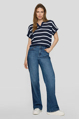 STRIPED SHORT SLEEVE T-SHIRT