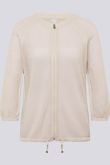 3/4 SLEEVE DRAWSTRING WAIST JACKET