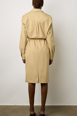 ELENI SAHARIENNE COTTON DRESS