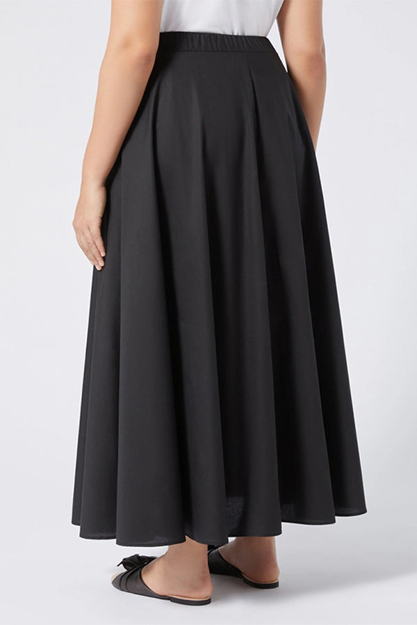 RIMINI LONG COTTON SKIRT