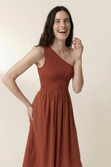 RAHUL PLAIN TERRA DRESS