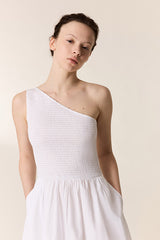 RAHUL PLAIN WHITE DRESS