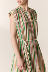 RICHIE STRIPED MAXI DRESS