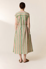 RICHIE STRIPED MAXI DRESS