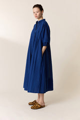 ROCA PLAIN BLUE MAXI DRESS