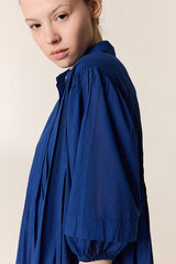 ROCA PLAIN BLUE MAXI DRESS