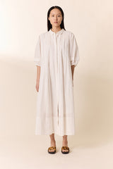 ROCA PLAIN WHITE MAXI DRESS