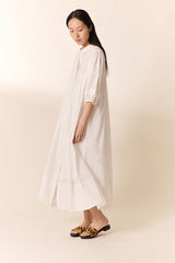 ROCA PLAIN WHITE MAXI DRESS