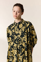 ROCA ROSE YELLOW FLORAL MAXI DRESS