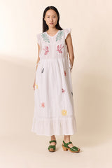 ROOM EMBROIDERED DRESS