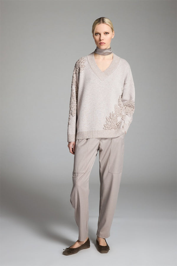 LIGHT STRAIGHT-LEG UTILITY TROUSERS