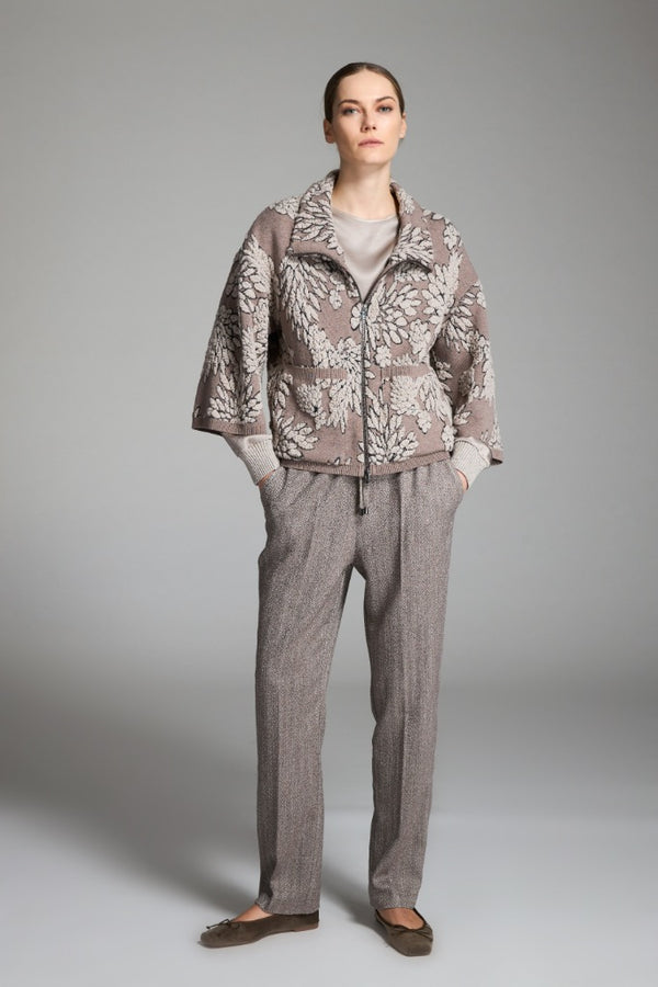 ELASTIC WAISTBAND LIGHT DRAWSTRING TROUSERS
