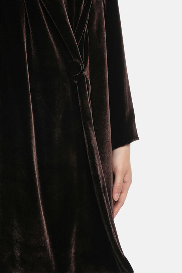 SADALI BROWN ELEGANT CAPE